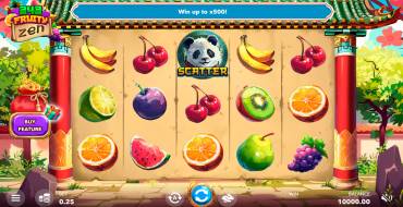 243 Fruity Zen: Игровой автомат