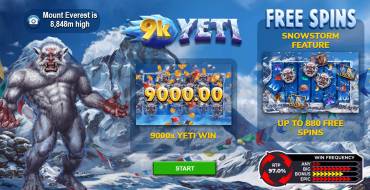 9k Yeti: Игровой автомат 9k Yeti