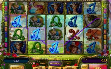 Игровой автомат Alice in Wonderslots