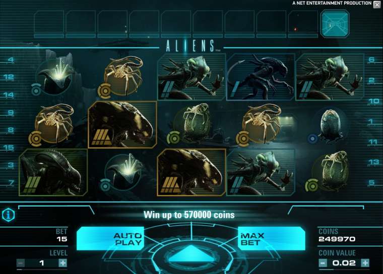 Слот Aliens играть бесплатно