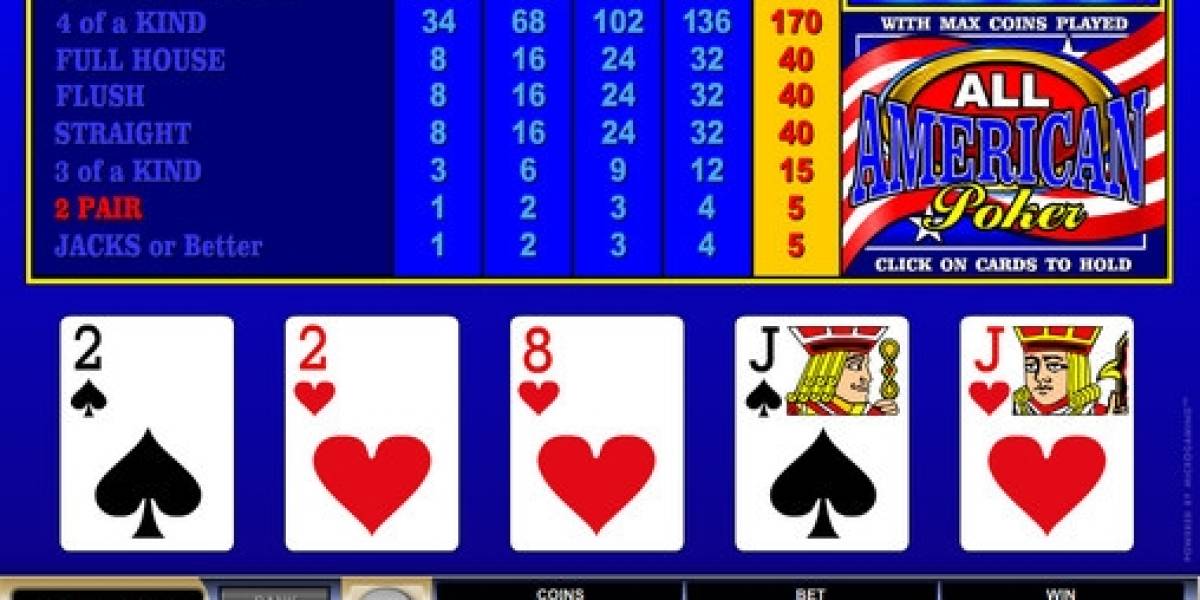 Видео-пекер All American Video Poker