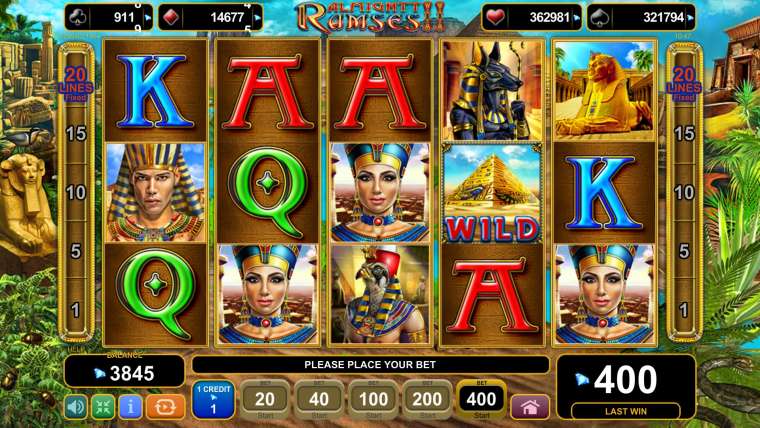 Слот Almighty Ramses II играть бесплатно