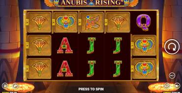 Anubis Rising: Игровой автомат