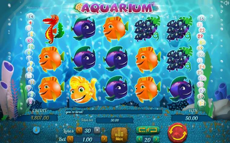 Слот Aquarium играть бесплатно