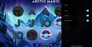 Arctic Magic: Настройки