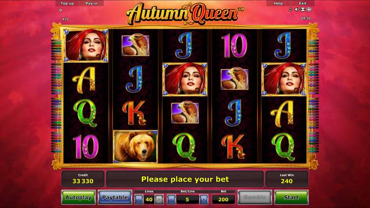 Слот Autumn Queen играть бесплатно