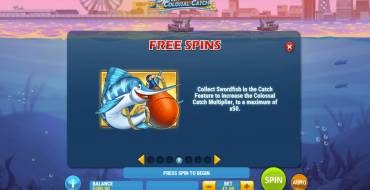 Boat Bonanza Colossal Catch: Фриспины