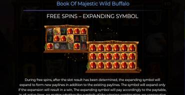 Book of Majestic Wild Buffalo: Бонусные игры