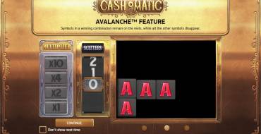 Cash-o-Matic: Игровой автомат Cash-o-Matic