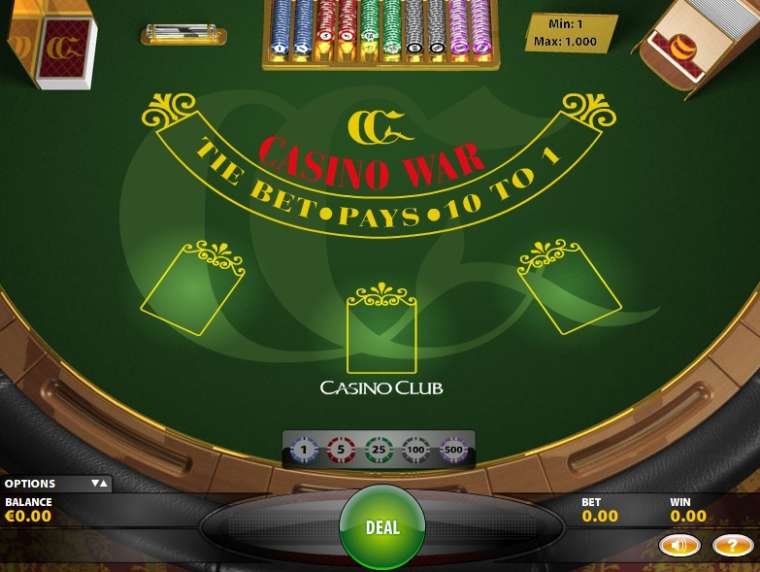 Слот Casino War играть бесплатно