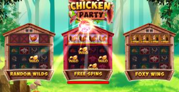 Chicken Party: Игровой автомат