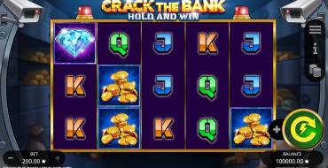 Crack the Bank Hold and Win: Игровой автомат