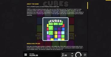 Cubes: Правила