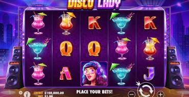 Disco Lady: Игровой автомат