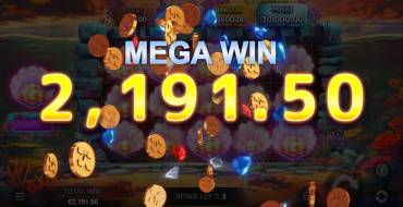 Dolphin Riches Hold and Win: Выигрыши