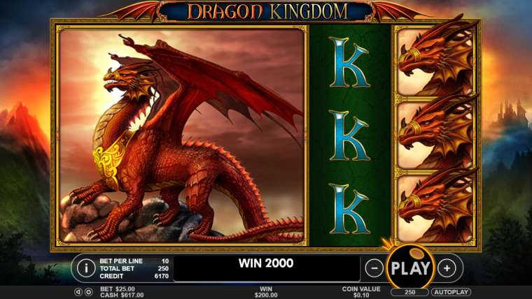 Слот Dragon Kingdom играть бесплатно
