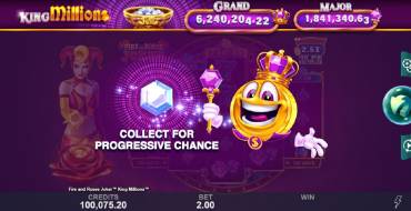 Fire and Roses Joker King Millions: Игровой автомат