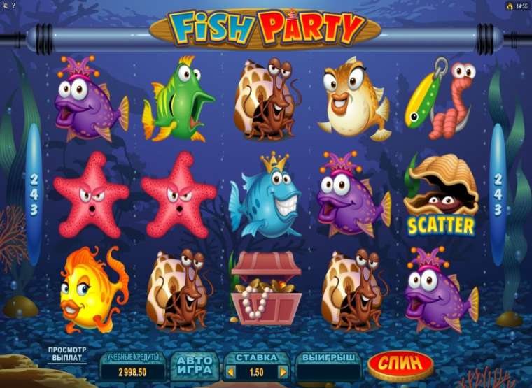 Слот Fish Party играть бесплатно