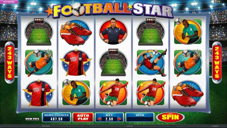 Слот Football Star играть бесплатно