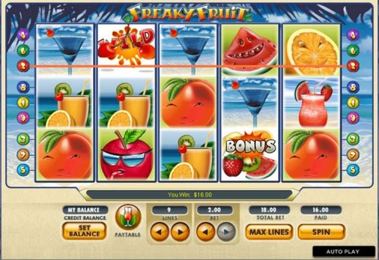 Слот Freaky Fruit играть бесплатно