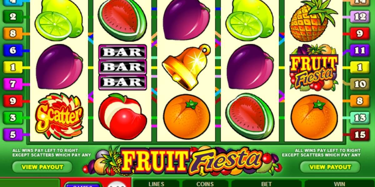 Игровой автомат Fruit Fiesta 5 Reel - Progressive