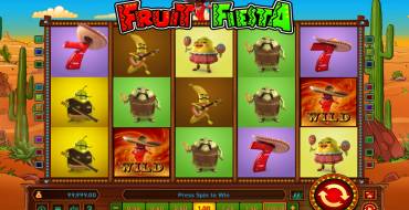 Fruit Fiesta: Игровой автомат