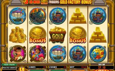 Игровой автомат Gold Factory