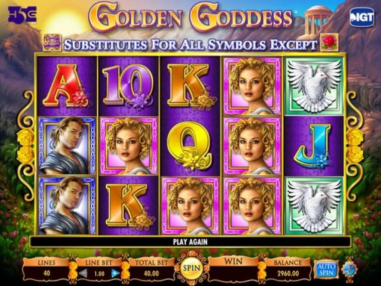 Слот Golden Goddess играть бесплатно