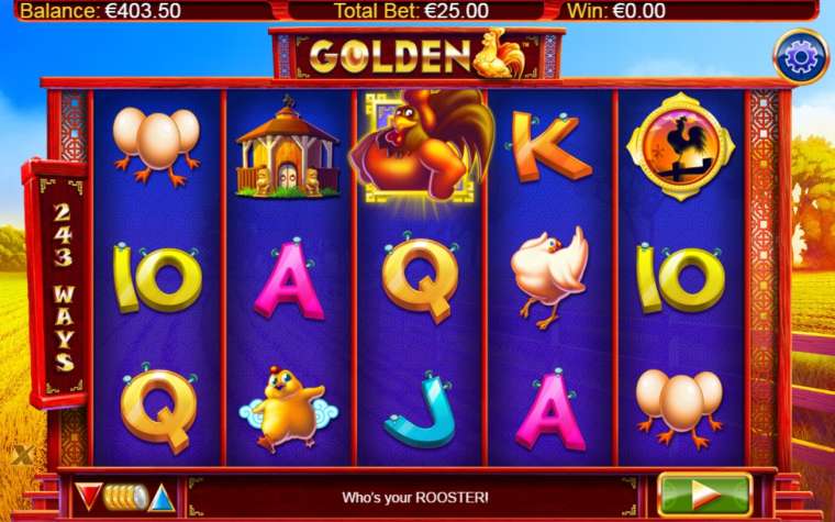 Слот Golden играть бесплатно