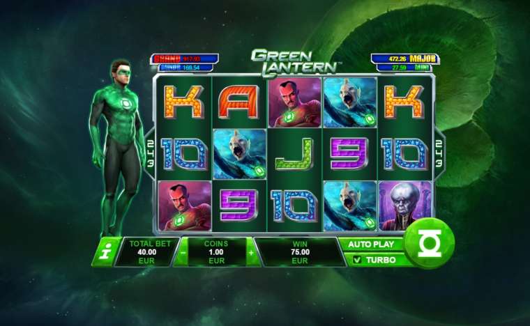 Слот GreenLantern играть бесплатно