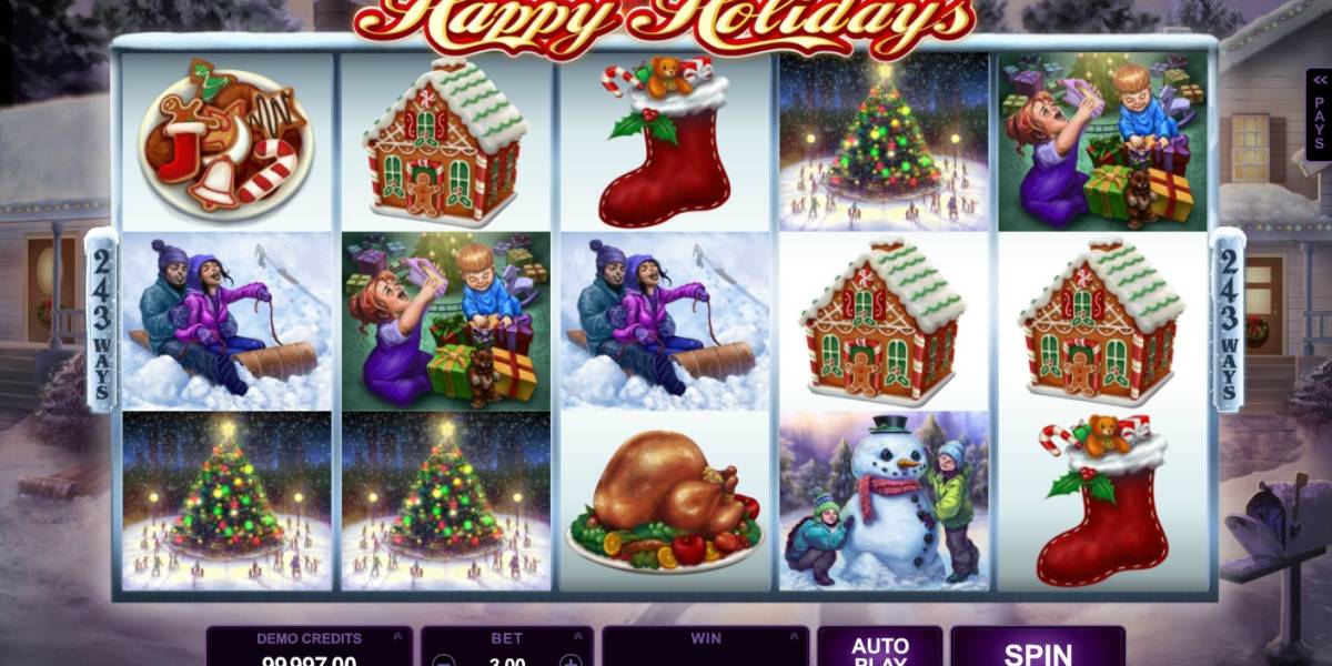 Игровой автомат Happy Holidays