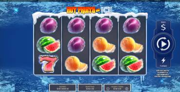 Hot Fruits on Ice: Игровой автомат