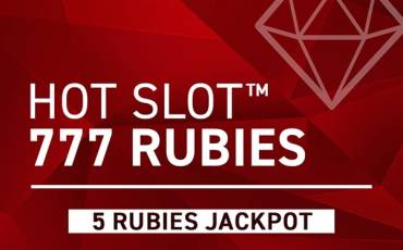 Игровой автомат Hot Slot: 777 Rubies Extremely Light