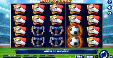 Hot Soccer: Игровой автомат