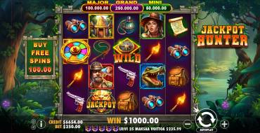 Jackpot Hunter: Игровой автомат