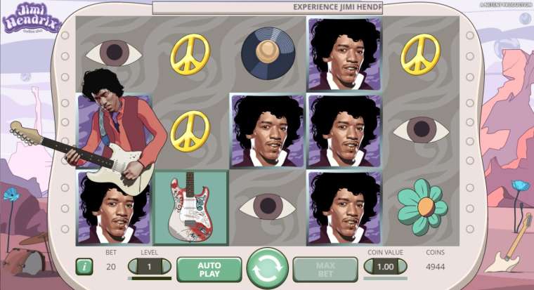 Слот Jimi Hendrix играть бесплатно