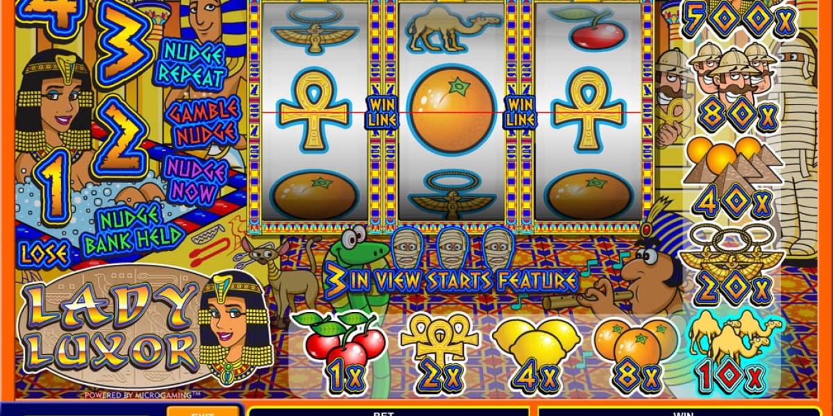 Игровой автомат Lady Luxor