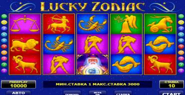 Lucky Zodiac: Игровой автомат