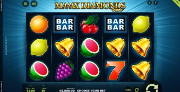 Maaax Diamonds Deluxe: Игровой автомат