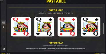 Mega Bars: Find the Lady Fortune Play: Бонусные игры