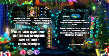 Merlin’s Magic Respins - Christmas: Множители