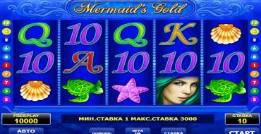 Mermaid's Gold: Игровой автомат