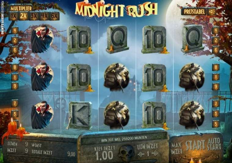 Слот Midnight Rush играть бесплатно