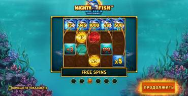 Mighty Fish: Blue Marlin: Уникальные функции