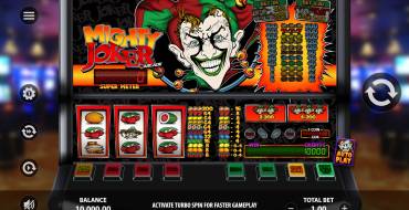 Mighty Joker Arcade: Игровой автомат