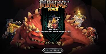 Mining Fever: Игровой автомат