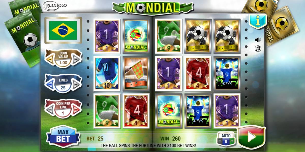 Игровой автомат Mondial