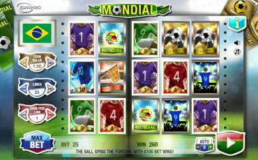 Игровой автомат Mondial