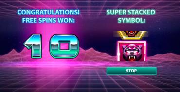 Neon Staxx: Free spins