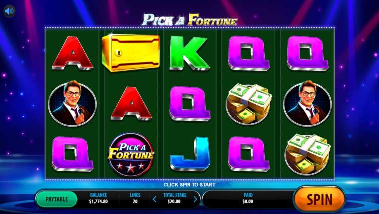 Слот Pick a Fortune играть бесплатно